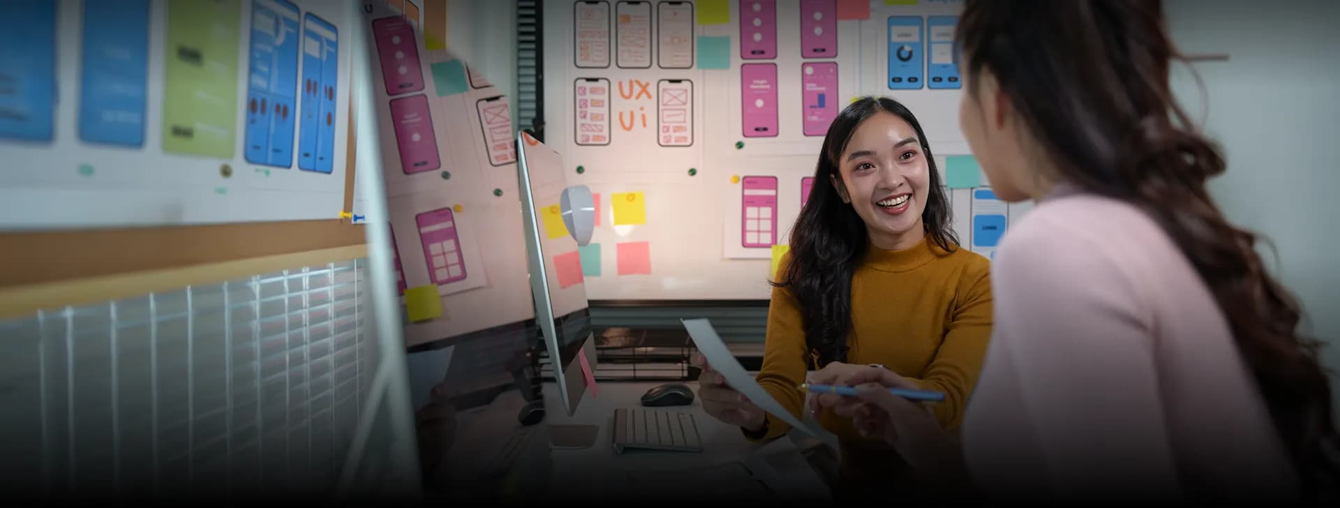 Brand design workspace