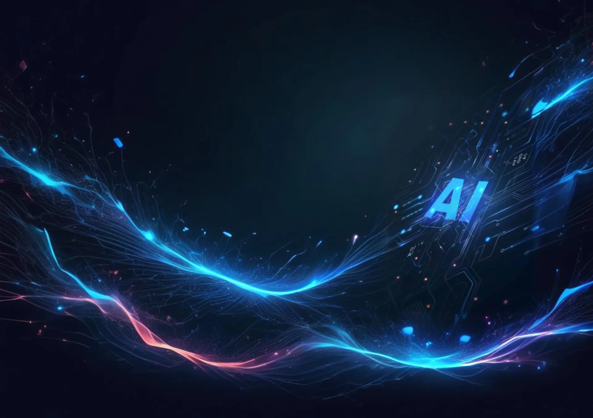 AI solutions section background